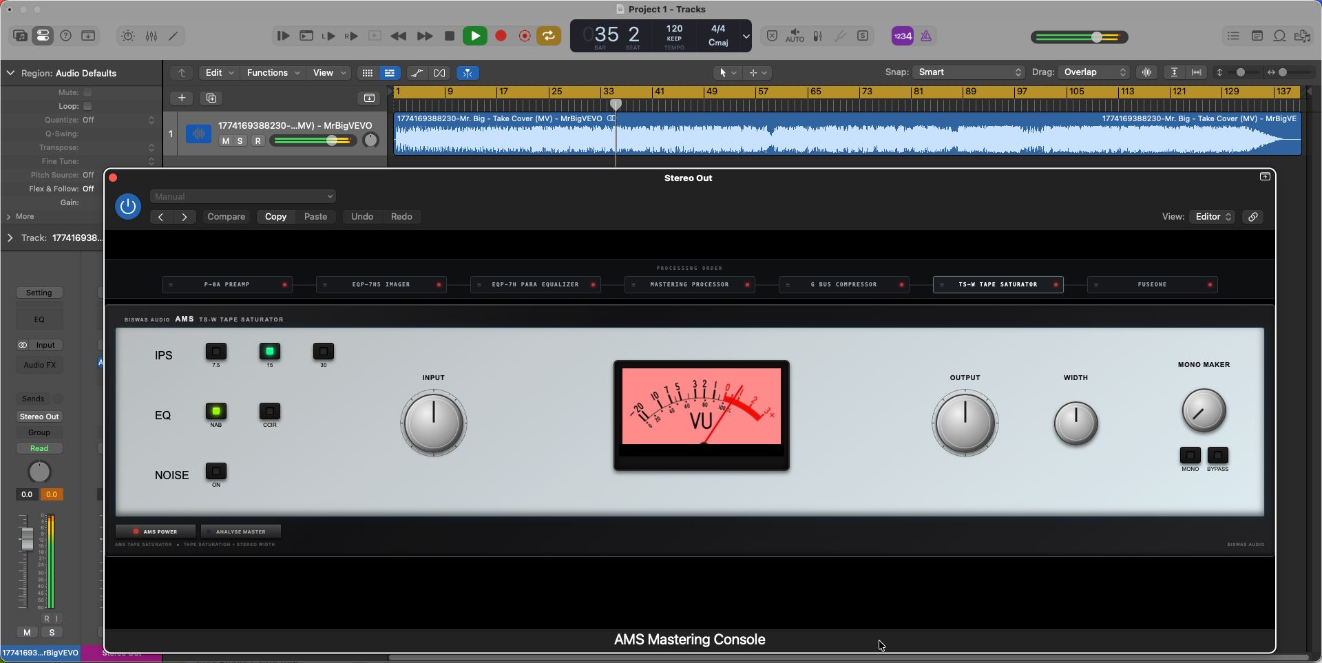 TS-W Tape Saturator